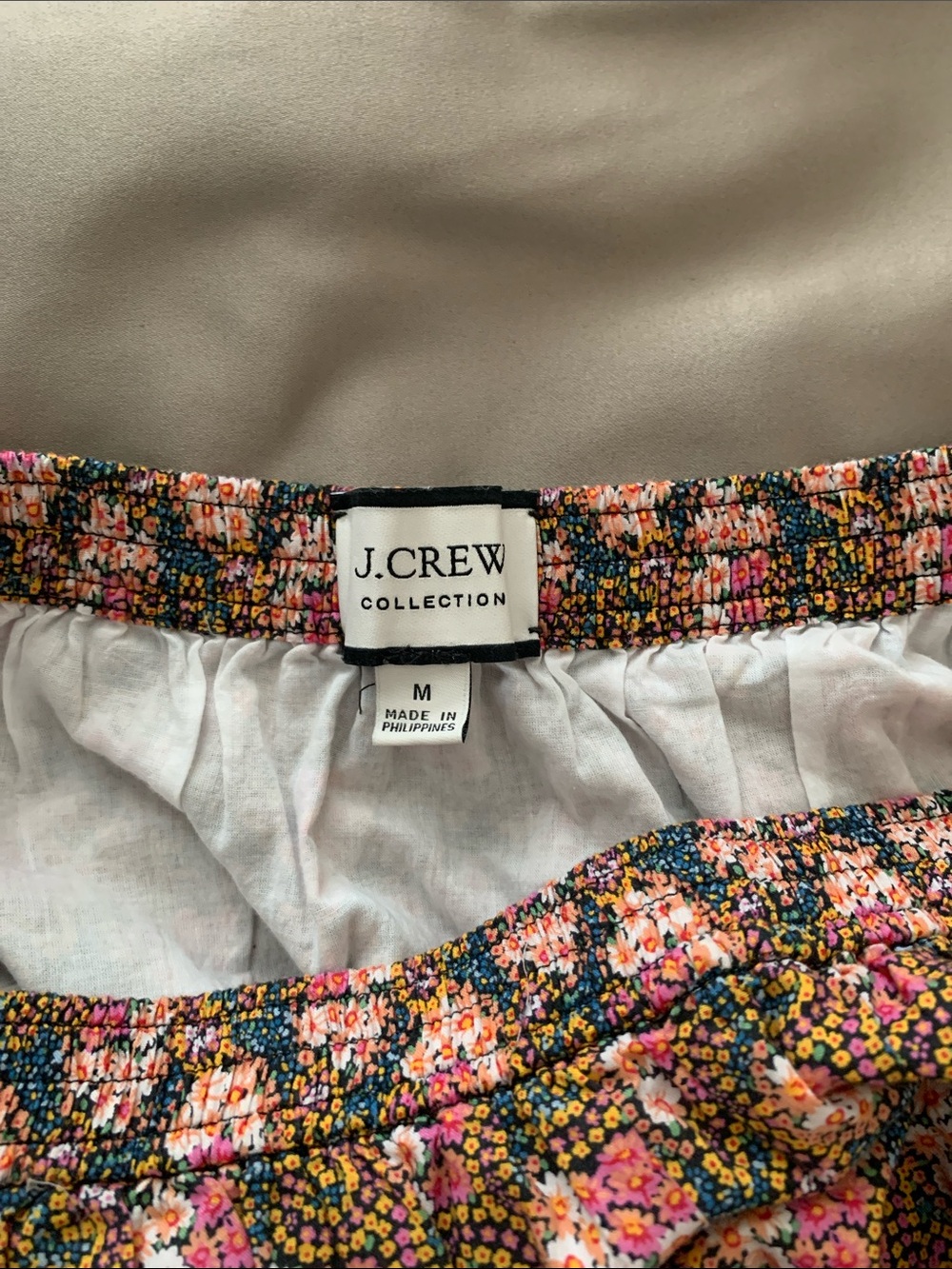 J. Crew Pink and Teal Floral Maxi Skirt - Picture 3 of 6